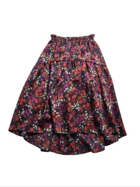 NEW Draper James Women's Black Floral Skirt - Size XS